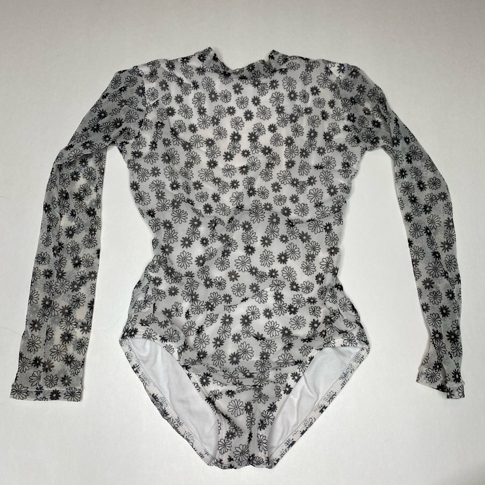 Floral Honeycutt leotard